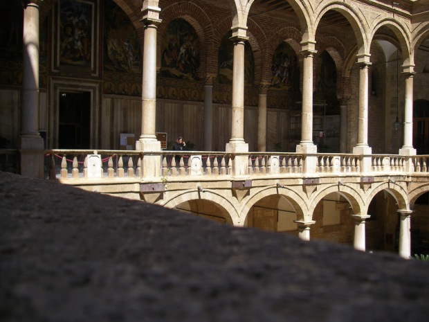 Entrance of Cappella Palatina